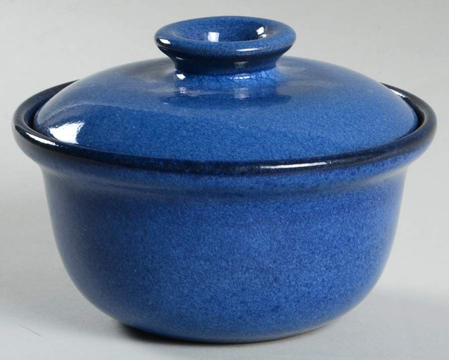 Moonstone (Coupe) Individual Casserole & Lid by Heath-1
