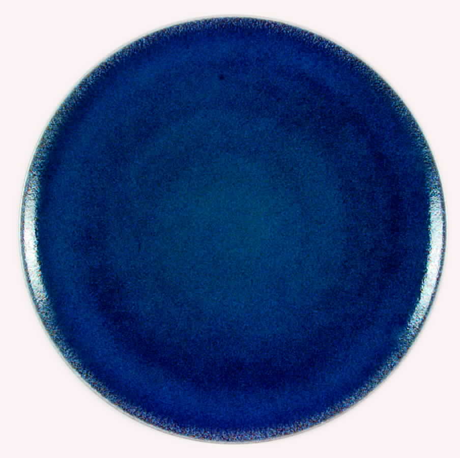 Opal Blue (Coupe Shape) Dinner Plate by Heath-1