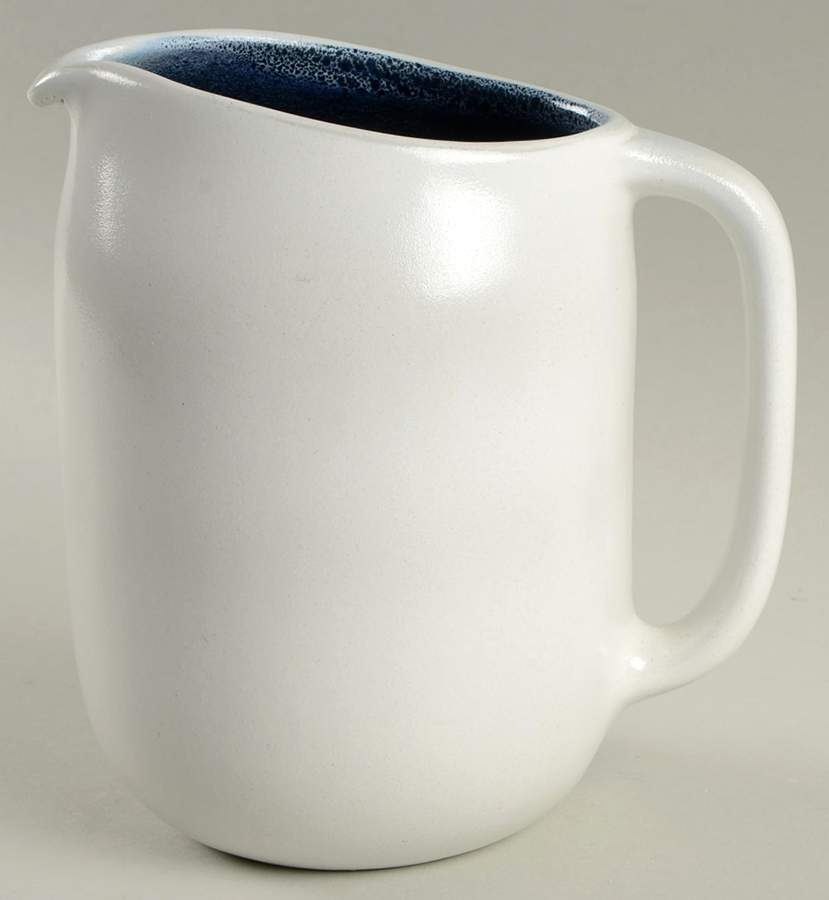 Opal Blue (Coupe Shape) 32 Oz Pitcher by Heath-1
