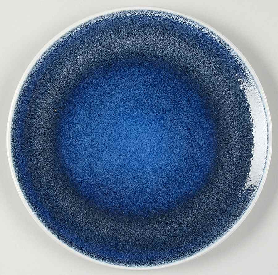 Opal Blue (Coupe Shape) Salad Plate by Heath-1
