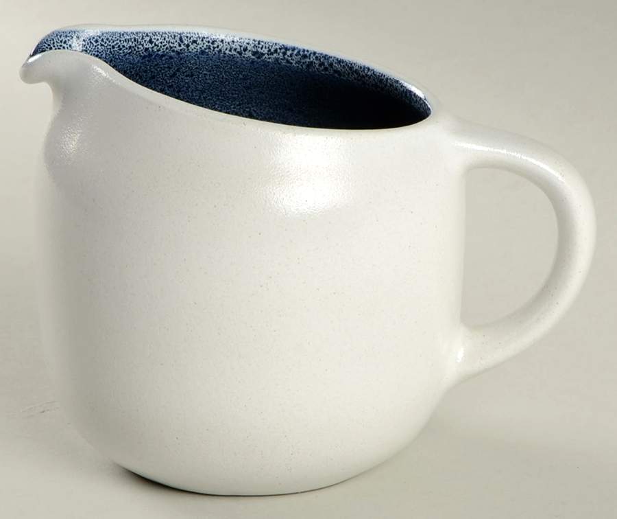 Opal Blue (Coupe Shape) Creamer by Heath-1