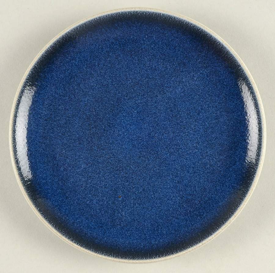 Opal Blue (Coupe Shape) Bread & Butter Plate by Heath-1