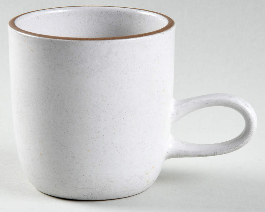 Opaque White (Coupe Shape) Mug by Heath-1