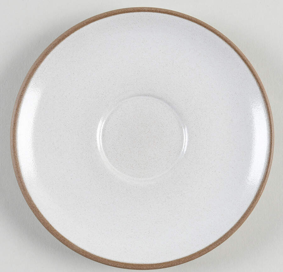 Opaque White (Coupe Shape) Saucer by Heath-1