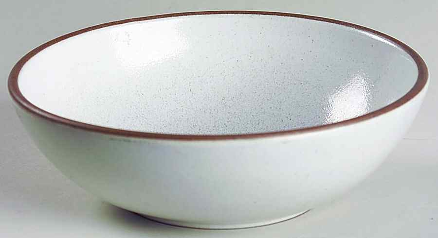 Opaque White (Coupe Shape) Fruit/Dessert (Sauce) Bowl by Heath-1