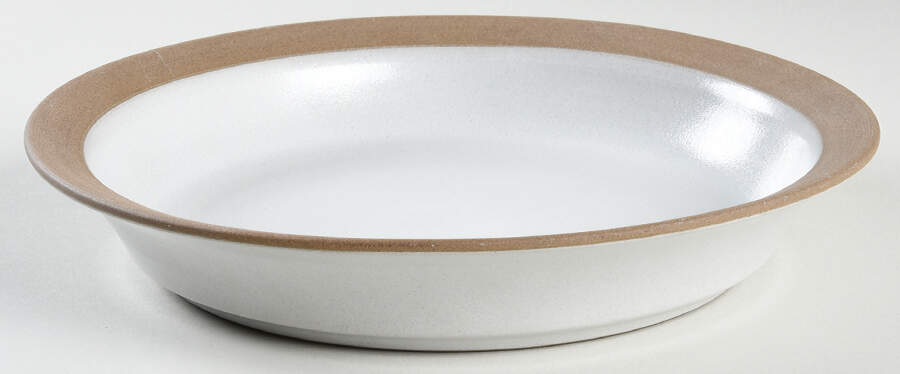 Opaque White (Rim Shape) 9" Individual Pasta Bowl by Heath-1