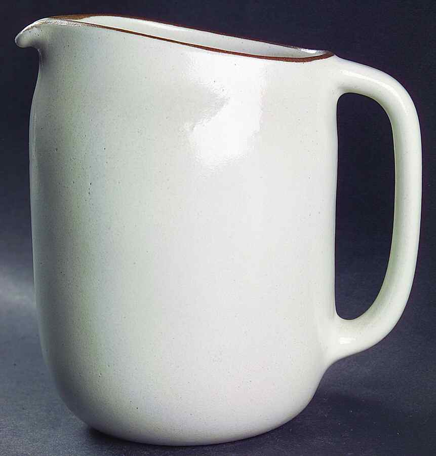 Opaque White (Coupe Shape) 32 Oz Pitcher by Heath-1