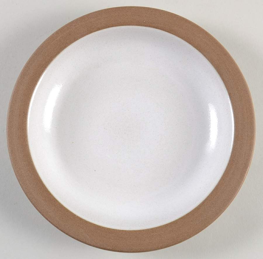 Opaque White (Rim Shape) Salad Plate by Heath-1