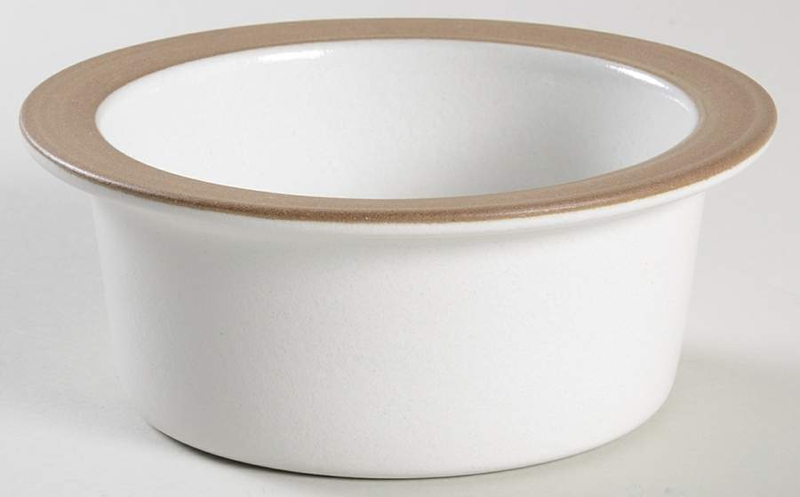 Opaque White (Rim Shape) Fruit/Dessert (Sauce) Bowl by Heath-1
