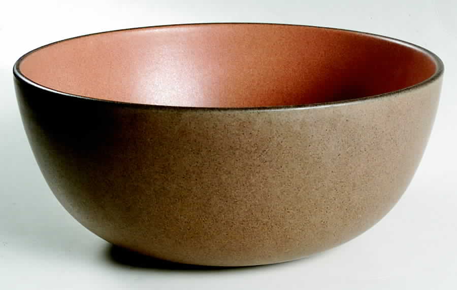 Pumpkin (Coupe Shape) 10" Large Salad Serving Bowl by Heath-1