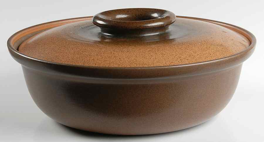 Pumpkin (Coupe Shape) 2.75 Qt Round Covered Casserole by Heath-1