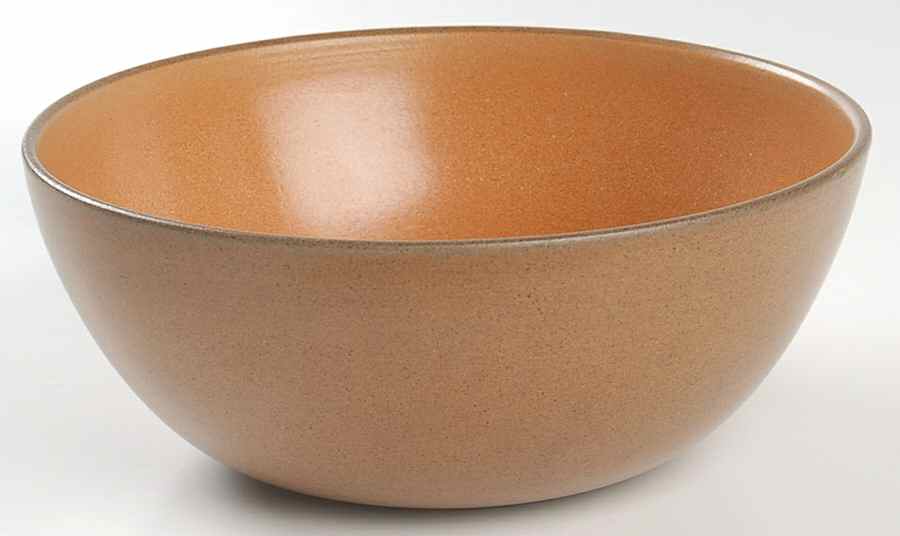Pumpkin (Coupe Shape) 8" Round Vegetable Bowl by Heath-1
