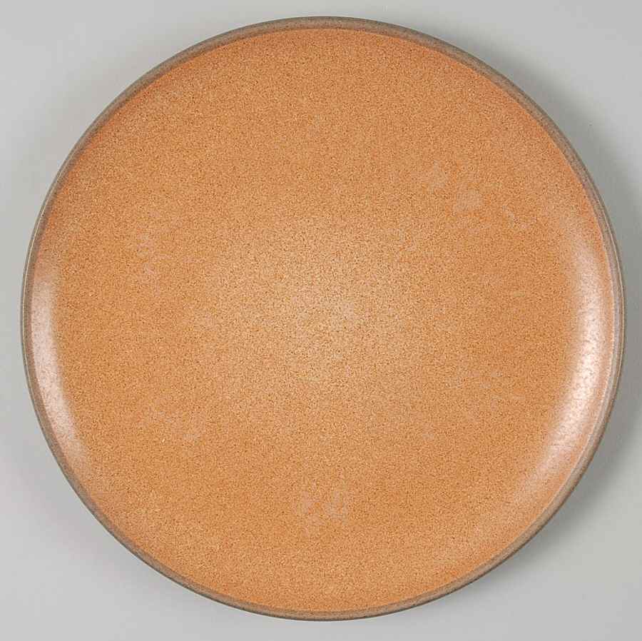 Pumpkin (Coupe Shape) Salad Plate by Heath-1