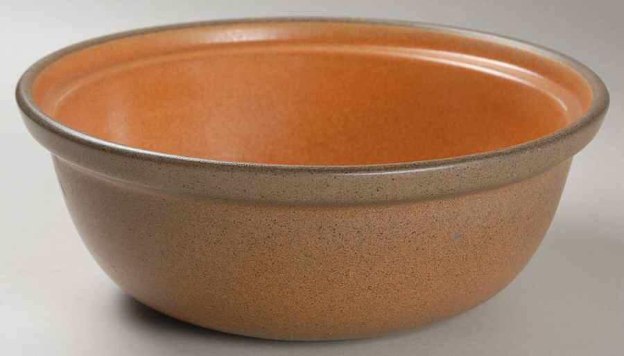 Pumpkin (Coupe Shape) 1 Qt Round Casserole No Lid by Heath-1