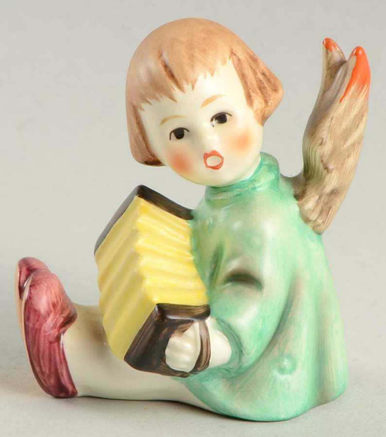 Angel with Accordion Tm7-Angel With Accordion - Boxed by M.I. Hummel-1