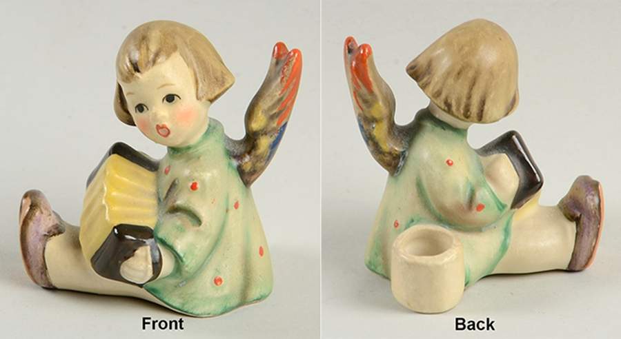 Joyous News-Angel with Accordion Tm2-Joyous News-Accordion - Boxed by M.I. Hummel-1