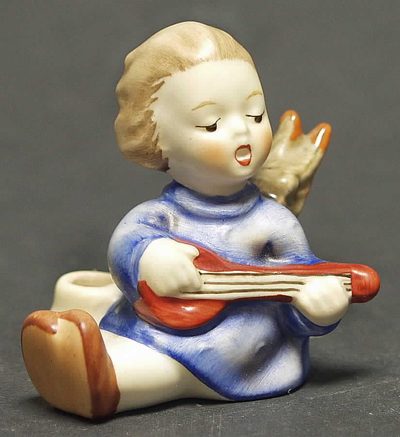 Joyous News-Angel with Lute Tm6-Joyous News Angel With Lute - Boxed by M.I. Hummel-1
