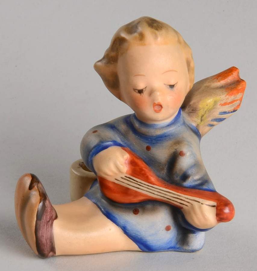 Joyous News-Angel with Lute Tm2-Joyous News Angel With Lute - Boxed by M.I. Hummel-1