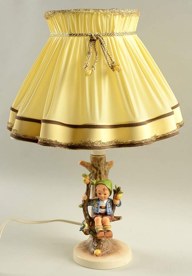 Apple Tree Boy Table Lamp Tm6-Apple Tree Boy, Table Lamp - No Box by M.I. Hummel-1