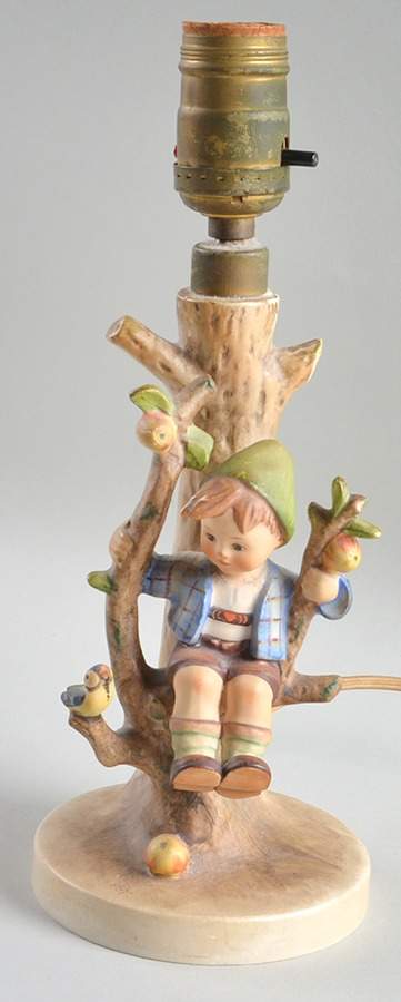 Apple Tree Boy Table Lamp Tm3-Apple Tree Boy, Table Lamp - No Box by M.I. Hummel-1