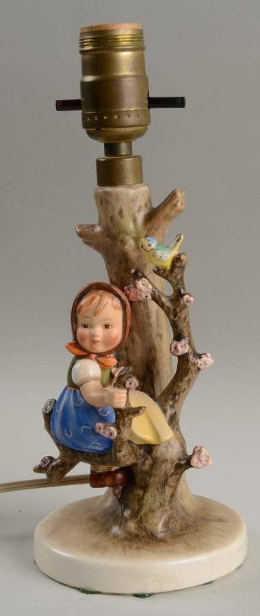 Apple Tree Girl Lamp Tm2-Appletree Girl Lamp - Boxed by M.I. Hummel-1
