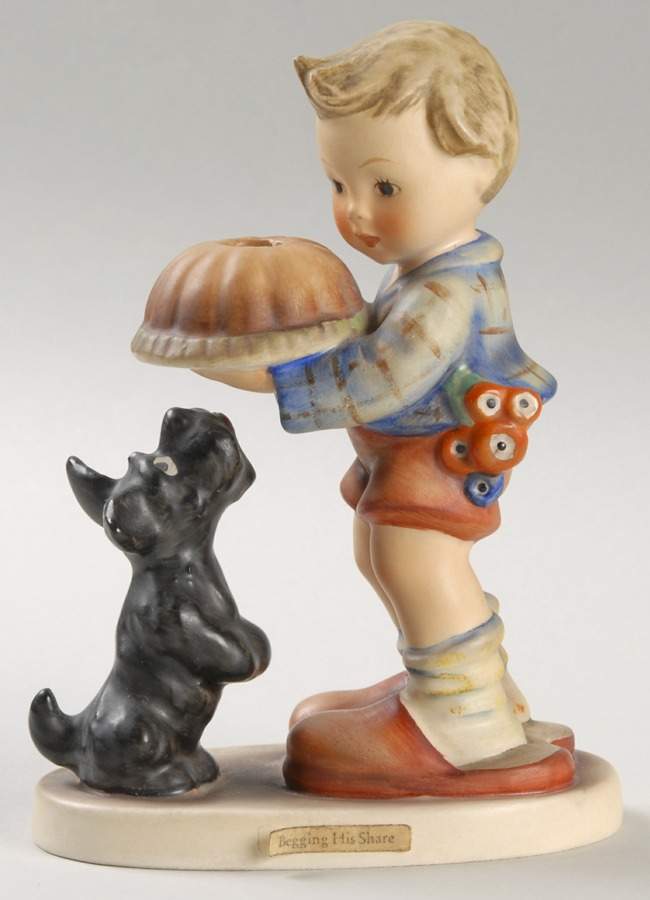 Begging His Share Tm3-Without Candleholder - No Box 3* by M.I. Hummel-1