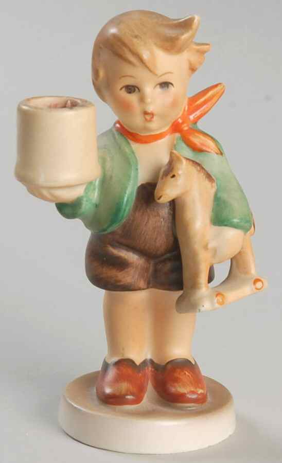 Boy with Horse Advent Candlestick Tm2-Boy With Horse Advent Candleholder - Boxed by M.I. Hummel-1