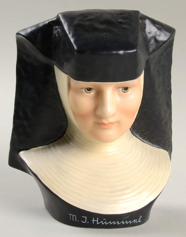 Bust Of Sister M I Hummel Tm5-Mi Hummel Bust-Small-Black - Boxed by M.I. Hummel-1