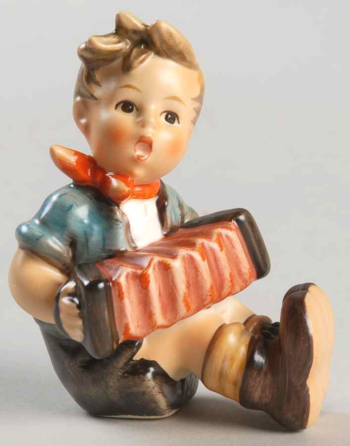 Boy with Accordion Tm7-Boy Wth Accordion - Boxed by M.I. Hummel-1