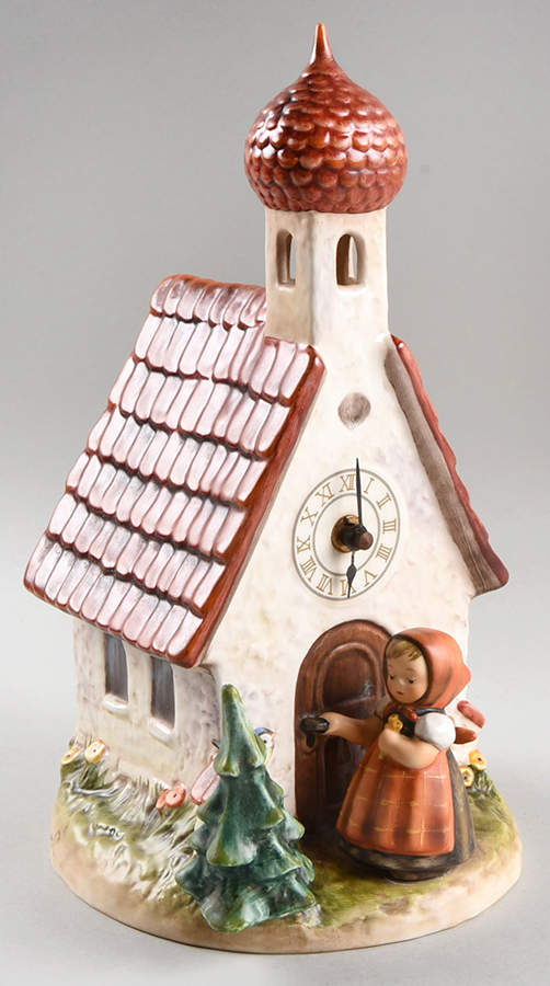 Chapel Time Clock Tm6-Chapel Time Clock - No Box by M.I. Hummel-1