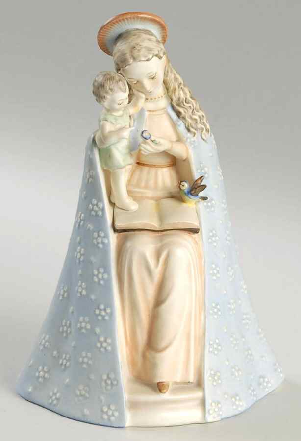 Flower Madonna Tm2-Flower Madonna-Closed Halo - Boxed by M.I. Hummel-1