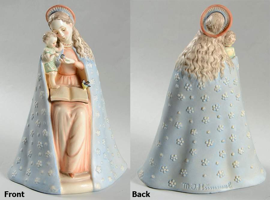Flower Madonna Tm2-Flower Madonna-Open Halo - Boxed by M.I. Hummel-1
