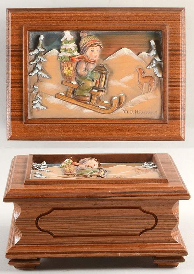 Four Seasons Music Box Ride Into Christmas - No Box by M.I. Hummel-1