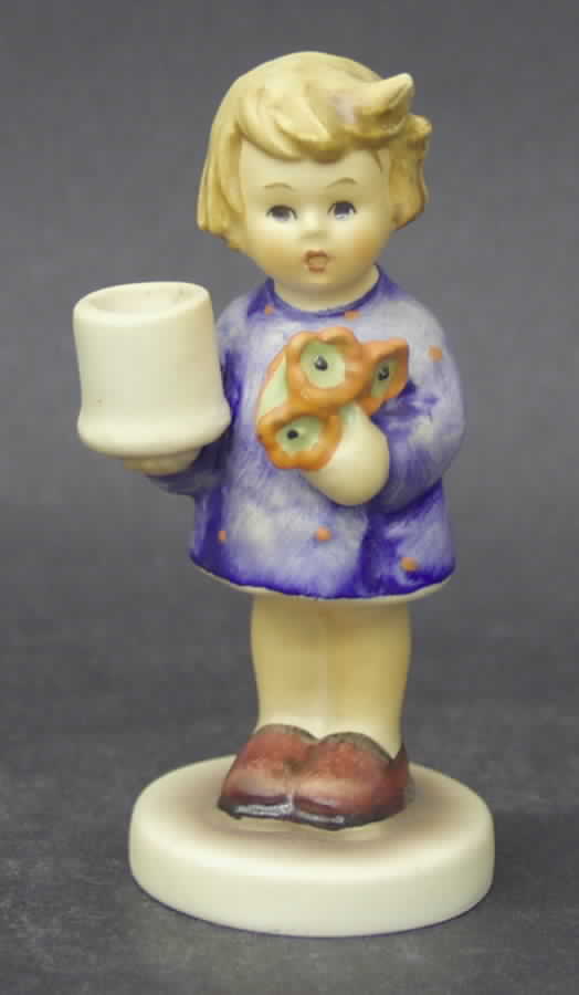 Girl with Nosegay-Advent Candlestick Tm5-Girl With Nosegay - Boxed by M.I. Hummel-1