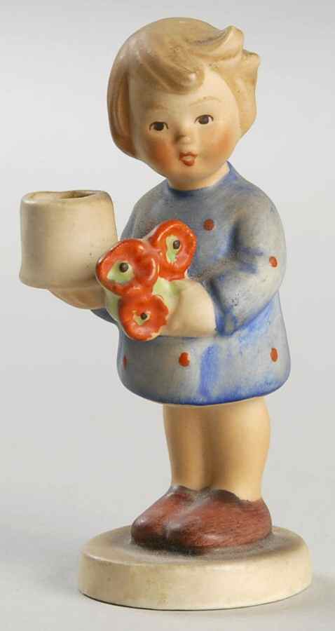 Girl with Nosegay-Advent Candlestick Tm3-Girl With Nosegay - Boxed by M.I. Hummel-1