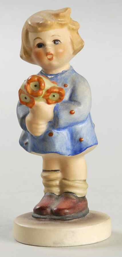 Girl with Nosegay Tm4-Girl With Nosegay - Boxed by M.I. Hummel-1