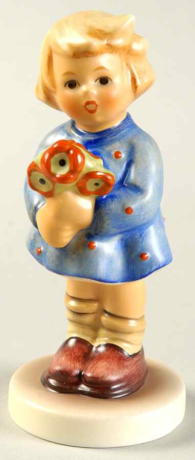 Girl with Nosegay Tm8-Girl With Nosegay - Boxed by M.I. Hummel-1