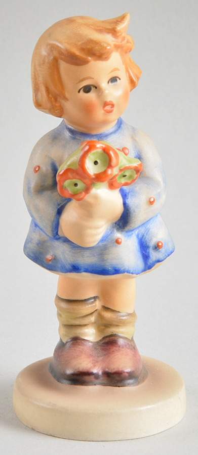 Girl with Nosegay Tm5-Girl With Nosegay - Boxed by M.I. Hummel-1