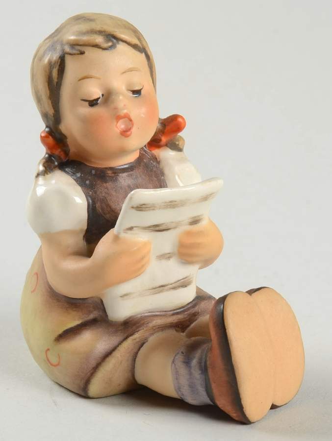 Girl with Sheet of Music Tm4-Girl With Sheet Music - Boxed by M.I. Hummel-1
