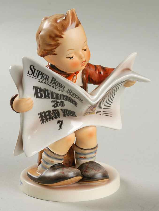 Latest News 2001 Super Bowl Champions-Baltimore - No Box by M.I. Hummel-1