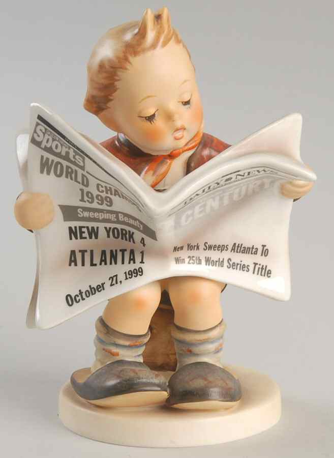 Latest News Tm8-1999 World Series Ny/Atl - No Box by M.I. Hummel-1