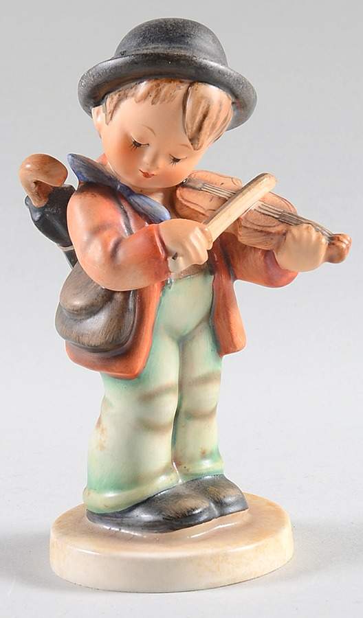 Little Fiddler-Black Hat Tm3-Little Fiddler - Boxed by M.I. Hummel-1