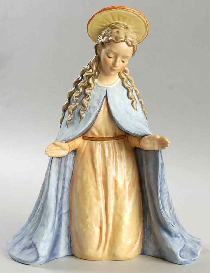 Large Colored Nativity Figurines #260 Tm8-Madonna - Boxed by M.I. Hummel-1