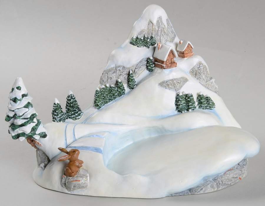 Ride Into Christmas Winter Rides Hummelscape - Hummelscape Display Base by M.I. Hummel-1