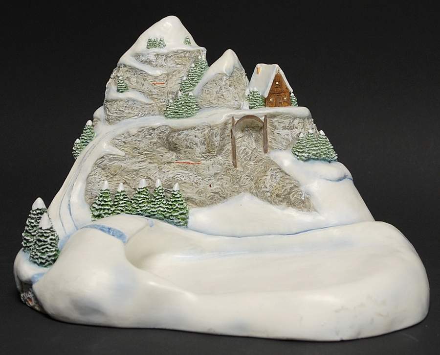 Ride Into Christmas Christmas Frolic Hummelscape - Hummelscape Display Base 2 by M.I. Hummel-1