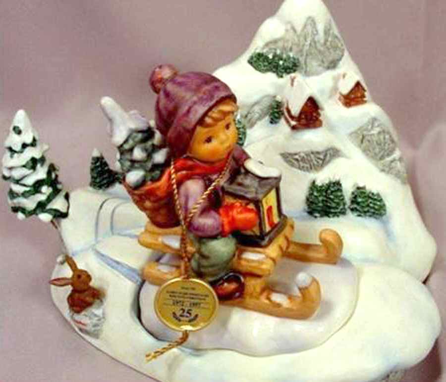 Ride Into Christmas Ride Into Christmas 25th Anniversary Set - Boxed by M.I. Hummel-1