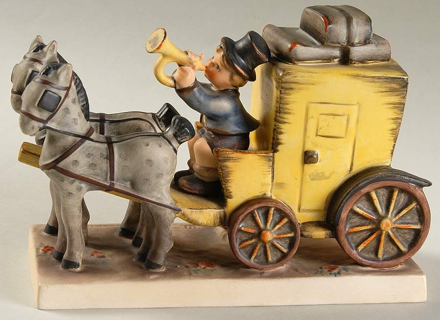 The Mail Is Here Tm4-The Mail Is Here - No Box by M.I. Hummel-1