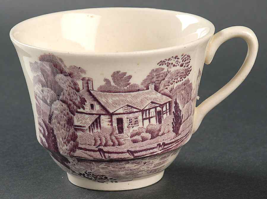 Avon Cottage Mulberry Flat Cup by Thomas Hughes & Sons-1