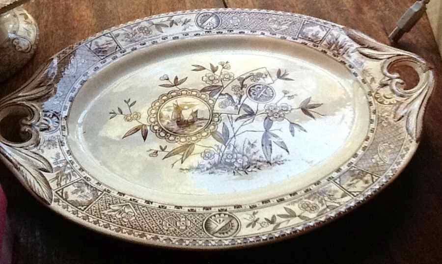 Sitka 11" Oval Serving Platter by Thomas Hughes & Sons-1