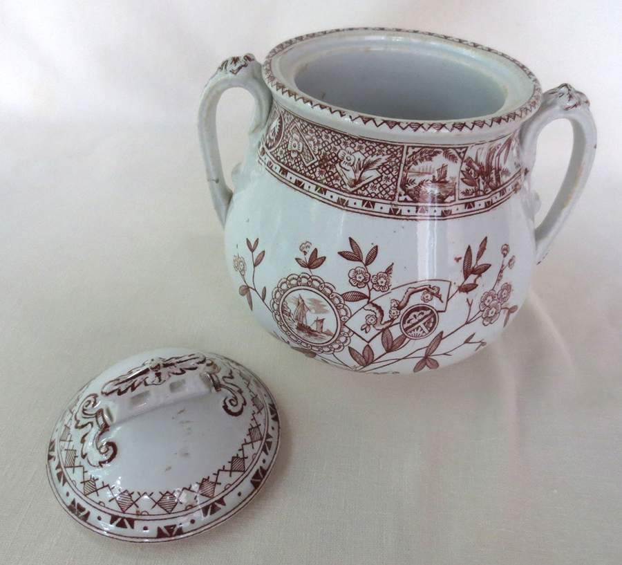 Sitka Sugar Bowl & Lid by Thomas Hughes & Sons-1
